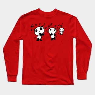 Dancing Pandas Long Sleeve T-Shirt